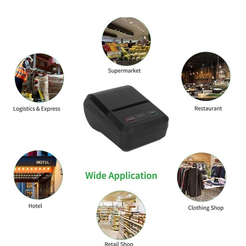 58 мм термиялық принтерлердің қолдану өрістері қандай?